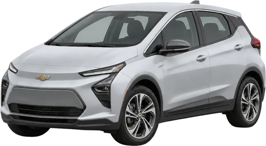 Chevrolet BOLT 2027 front three-quarter view