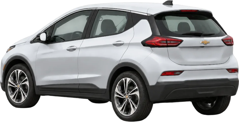 Chevrolet BOLT 2027 rear three-quarter view