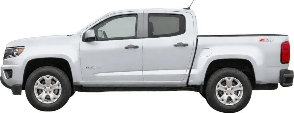 Chevrolet Colorado 2022 side view