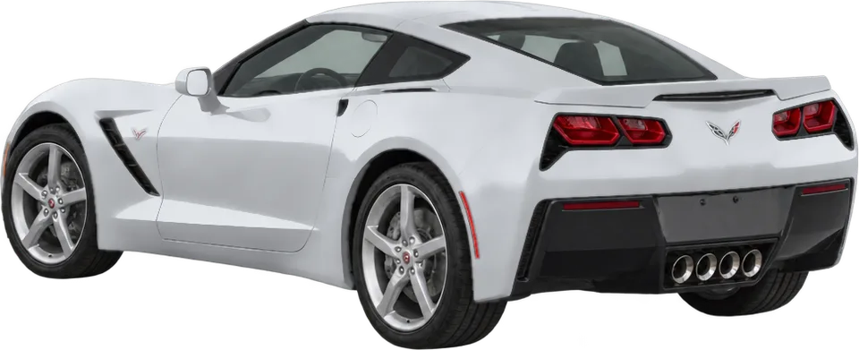 Chevrolet Corvette 2019 rear three-quarter view
