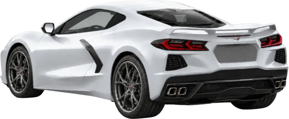 Chevrolet Corvette 2026 rear three-quarter view