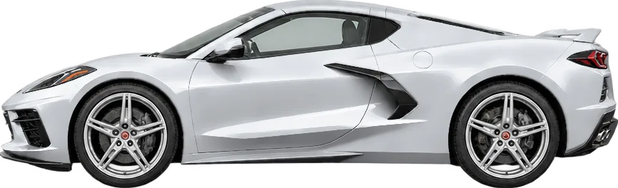 Chevrolet Corvette 2026 side view