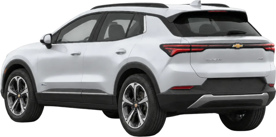 Chevrolet Equinox EV 2026 rear three-quarter view