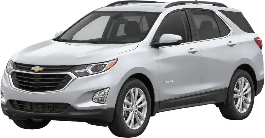 Chevrolet Equinox 2024 front three-quarter view