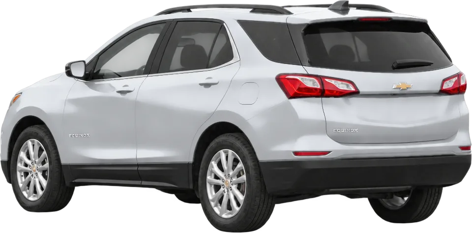Chevrolet Equinox 2024 rear three-quarter view