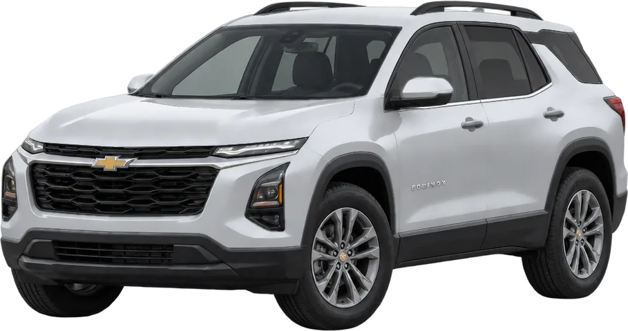 Chevrolet Equinox 2026 front three-quarter view