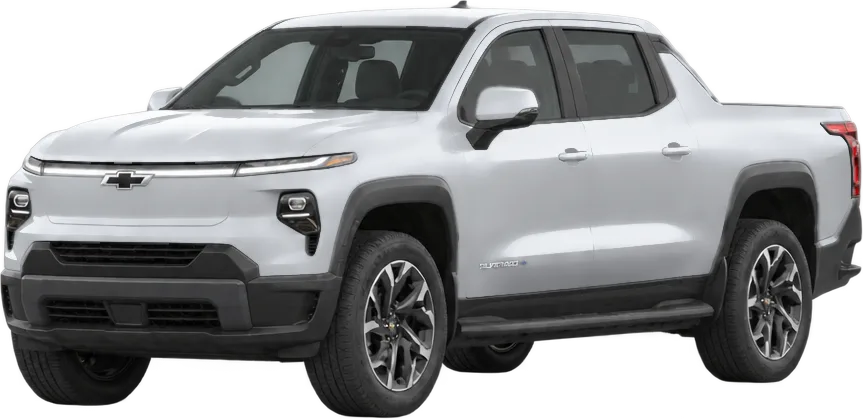 Chevrolet Silverado EV 2024 front three-quarter view
