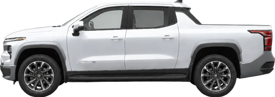 Chevrolet Silverado EV 2024 side view