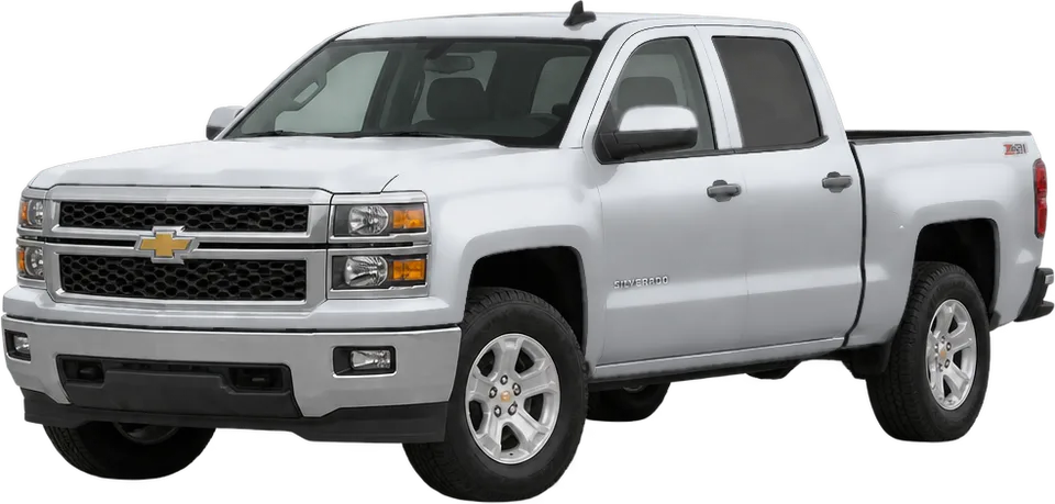 Chevrolet Silverado 2018 front three-quarter view