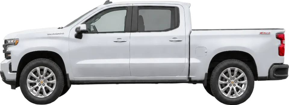 Chevrolet Silverado (2019–present) Crew Cab · 5.8 ft bed