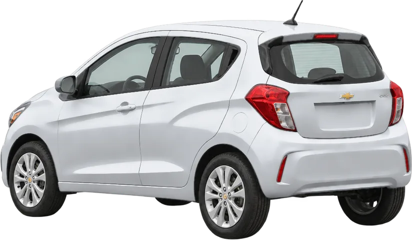 Chevrolet Spark 2022 rear three-quarter view