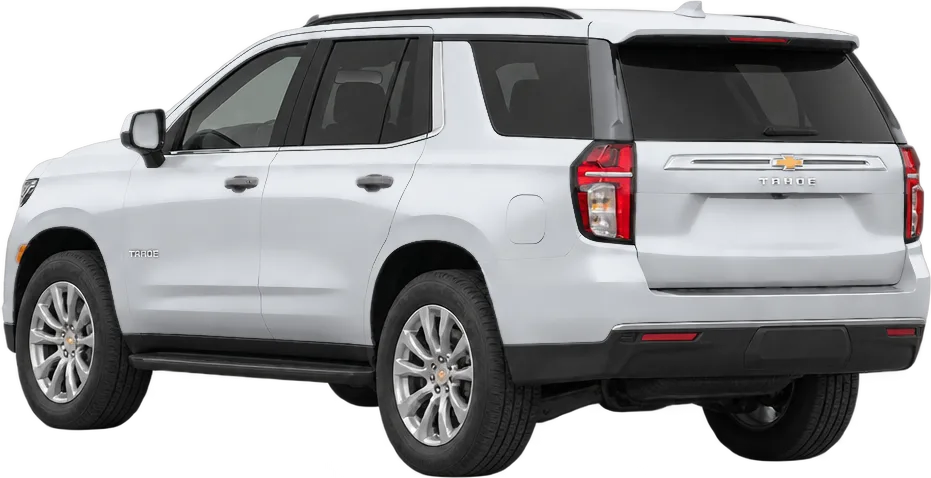 Chevrolet Tahoe 2026 rear three-quarter view