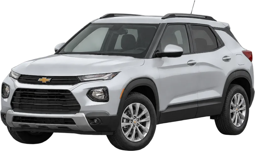 Chevrolet Trailblazer 2026 front three-quarter view