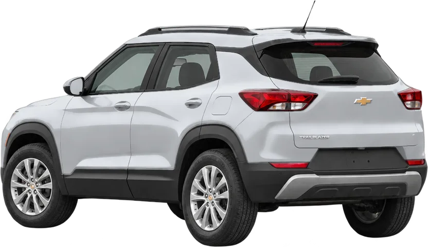 Chevrolet Trailblazer 2026 rear three-quarter view
