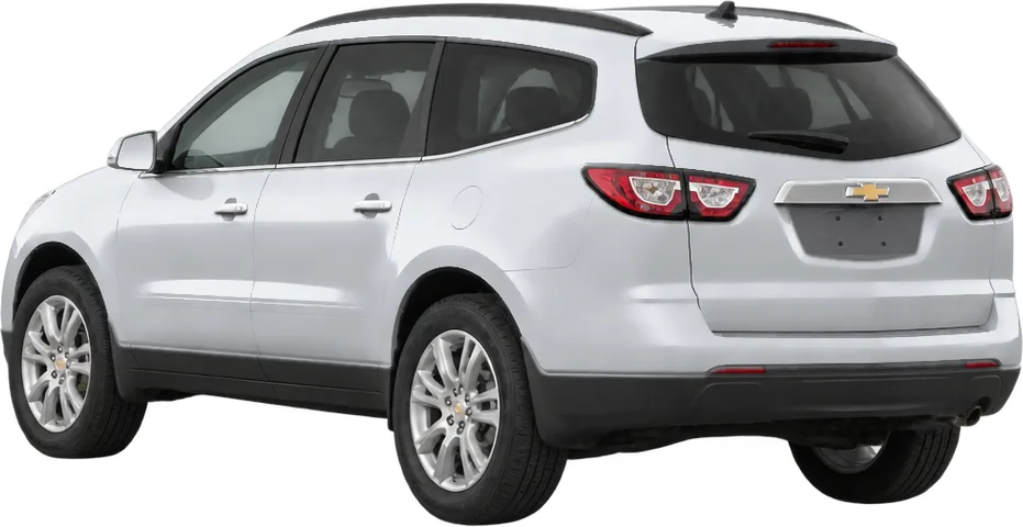 Chevrolet Traverse 2017 rear three-quarter view