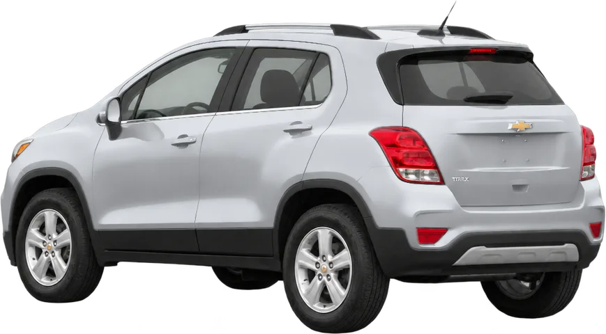 Chevrolet Trax 2022 rear three-quarter view