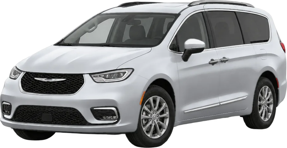 Chrysler Pacifica 2026 front three-quarter view