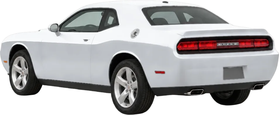 Dodge Challenger 2023 rear three-quarter view
