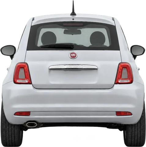 Fiat 500 2023 rear view