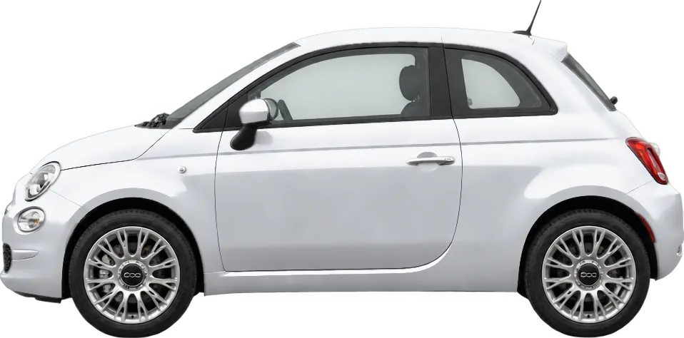 Fiat 500 2023 side view