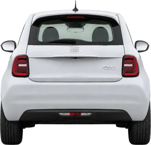 Fiat 500e 2026 rear view