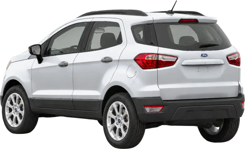 Ford EcoSport 2022 rear three-quarter view