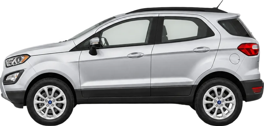 Ford EcoSport 2022 side view