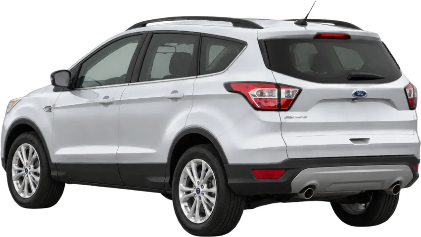 Ford Escape 2019 rear three-quarter view