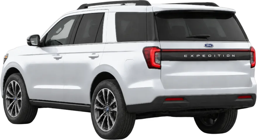 Ford Expedition 2026 rear three-quarter view