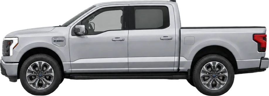 Ford F-150 Lightning 2025 side view