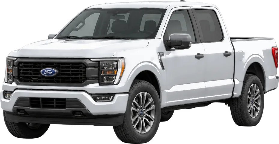 Ford F-150 2026 front three-quarter view