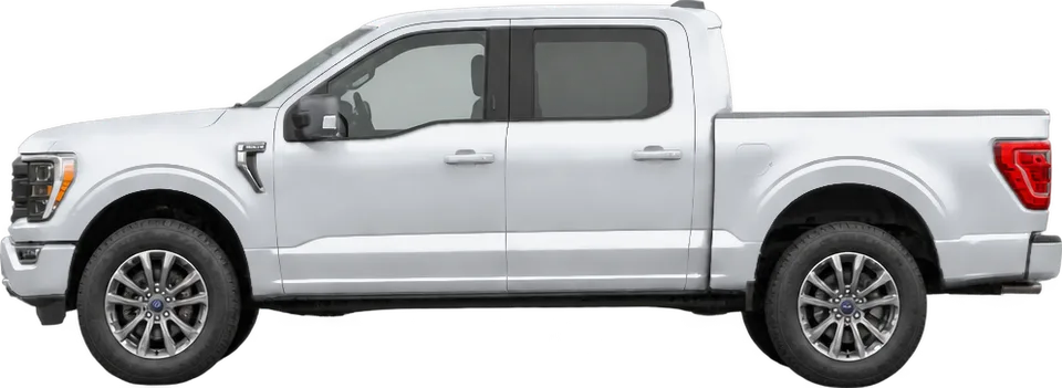 Ford F-150 (2021–present) SuperCrew · 5.5 ft bed