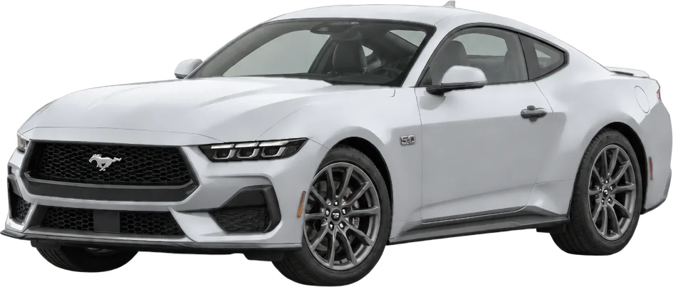 Ford Mustang 2026 front three-quarter view