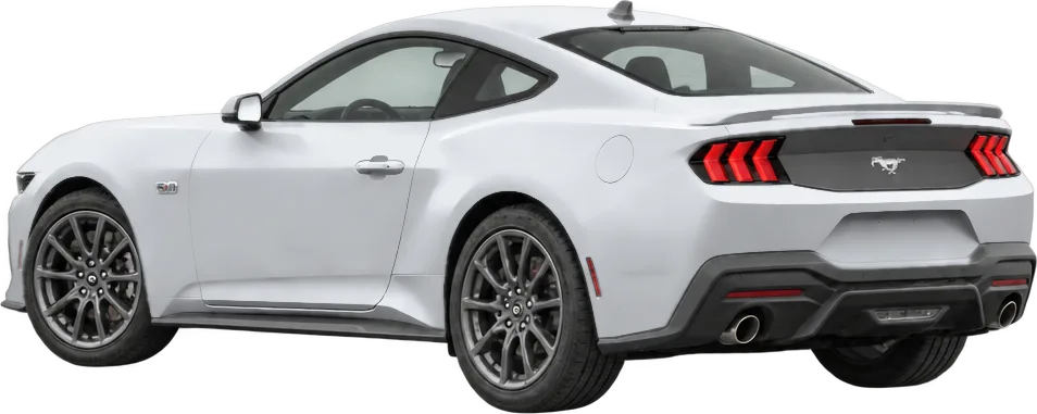 Ford Mustang 2026 rear three-quarter view