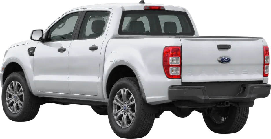 Ford Ranger 2026 rear three-quarter view