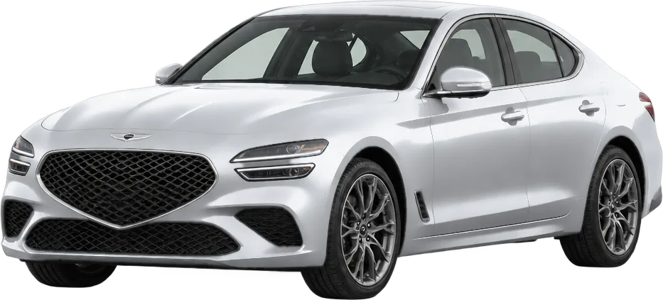 Genesis G70 2026 front three-quarter view