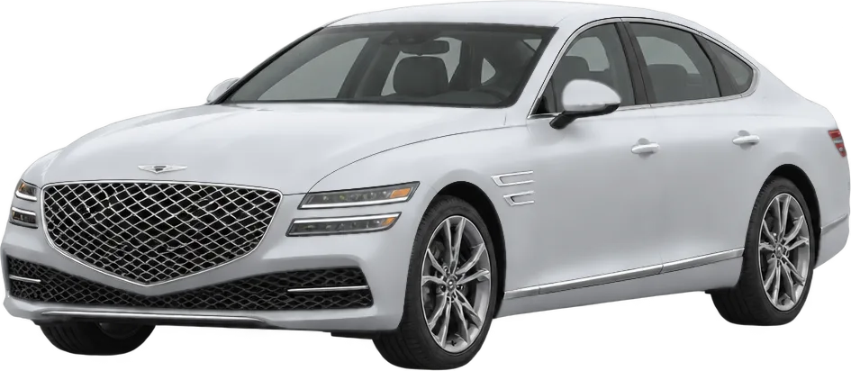 Genesis G80 2026 front three-quarter view