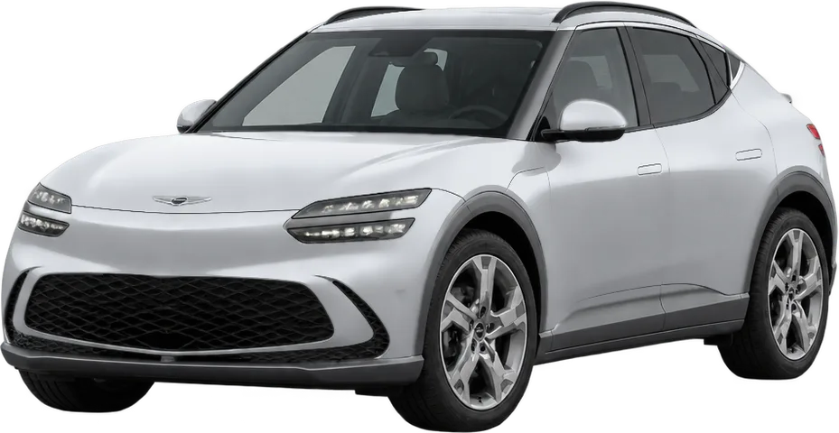 Genesis GV60 2026 front three-quarter view