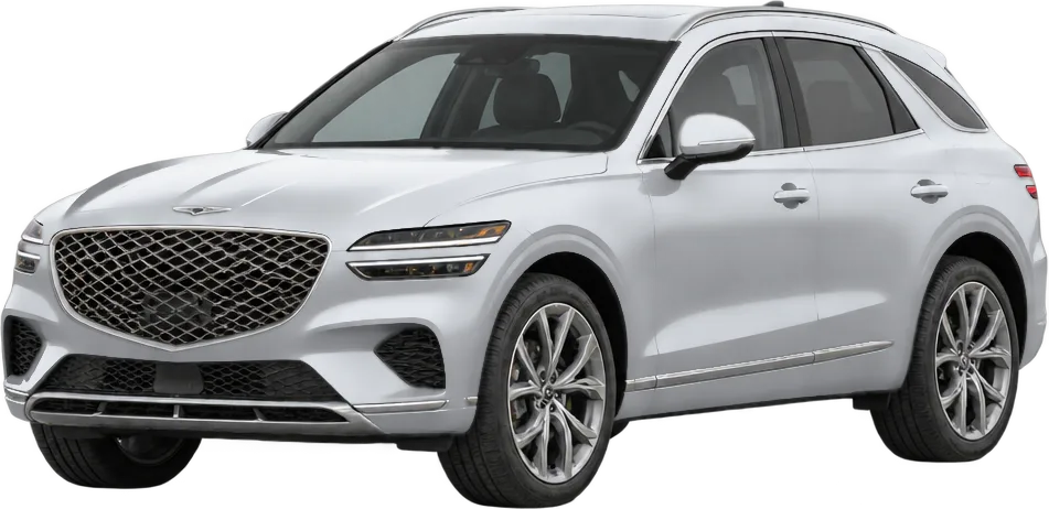 Genesis GV70 2026 front three-quarter view