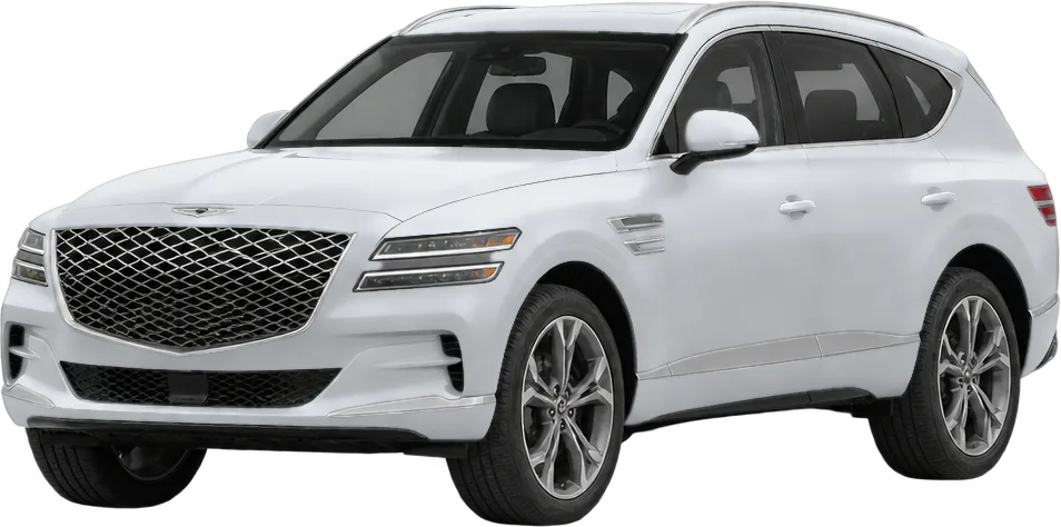 Genesis GV80 2026 front three-quarter view