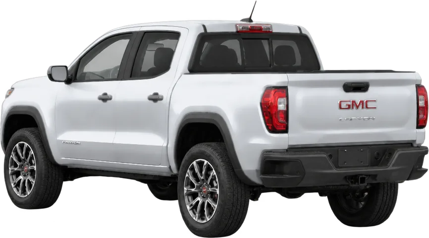GMC Canyon 2026 rear three-quarter view