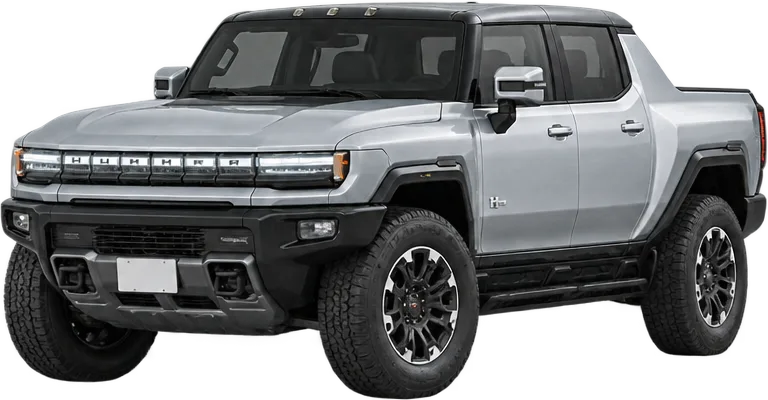 GMC Hummer EV 2025 front three-quarter view