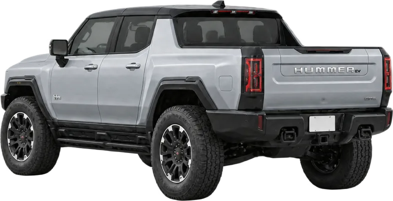 GMC Hummer EV 2025 rear three-quarter view