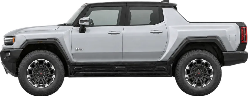 GMC Hummer EV 2025 side view