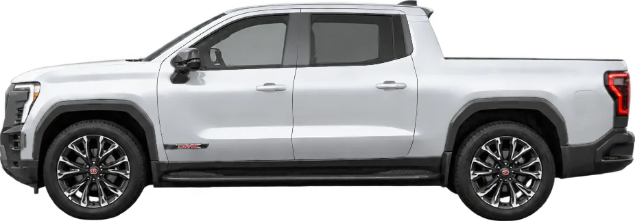 GMC Sierra EV 2025 side view