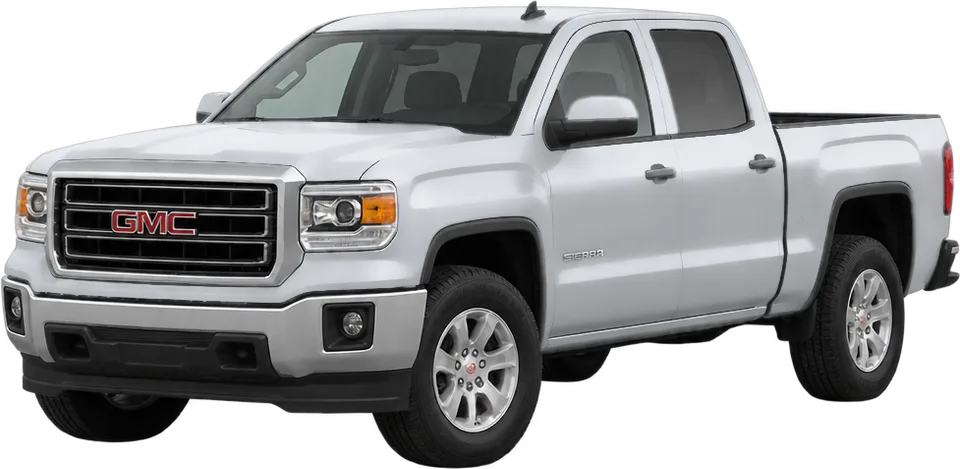 GMC Sierra 2018 front three-quarter view