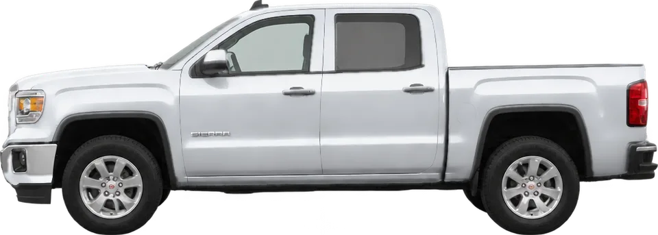GMC Sierra 2018 side view