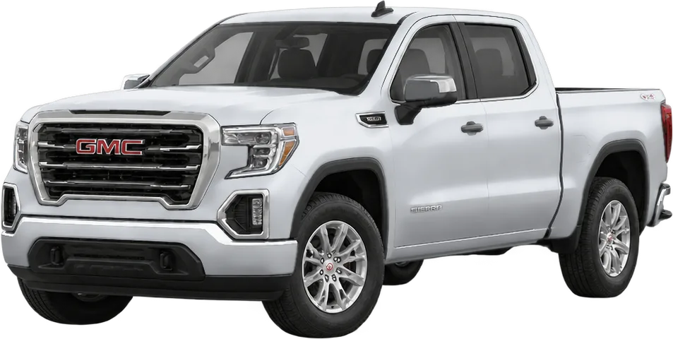 GMC Sierra 2026 front three-quarter view
