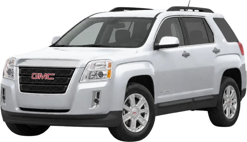 GMC Terrain 2026 front three-quarter view