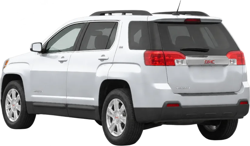 GMC Terrain 2026 rear three-quarter view